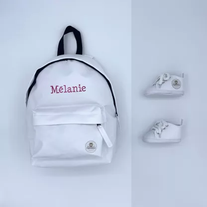 Coffret avec sac à dos et chaussures pour enfants